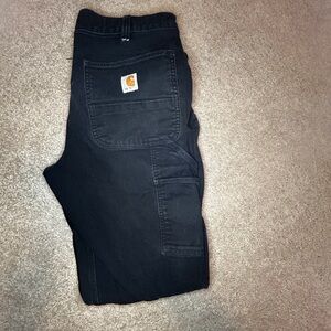 Carhartt Black Relaxed Jeans for Effortless Style